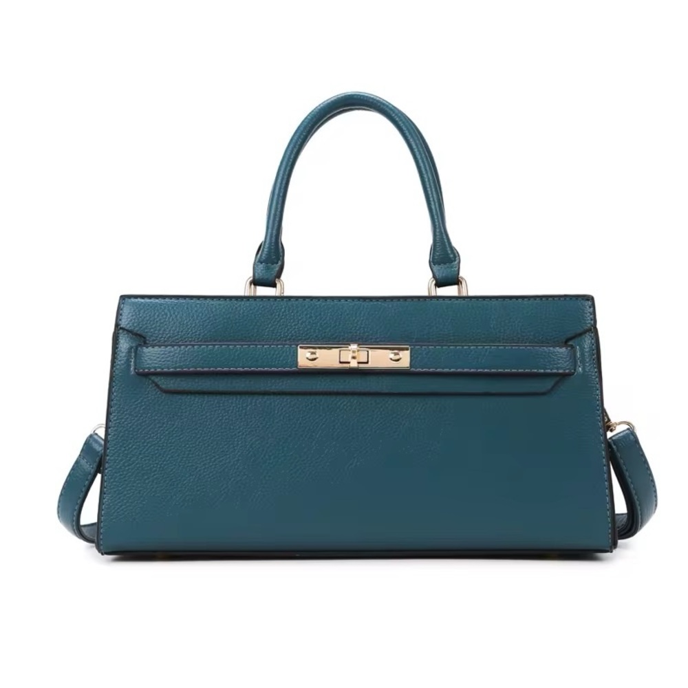Taupe Top Handle Satchel